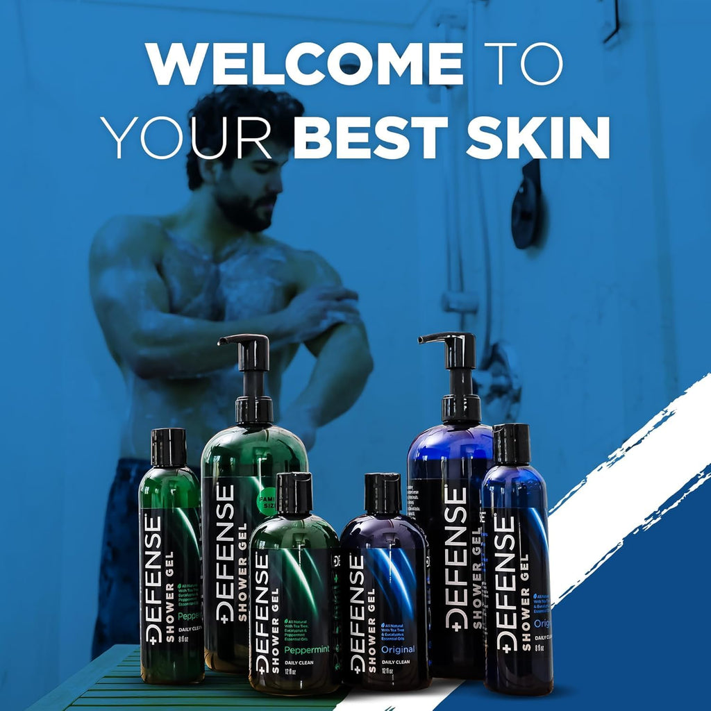 Defense Soap Tea Tree Body Wash | All-Natural Odor Control for Athletes