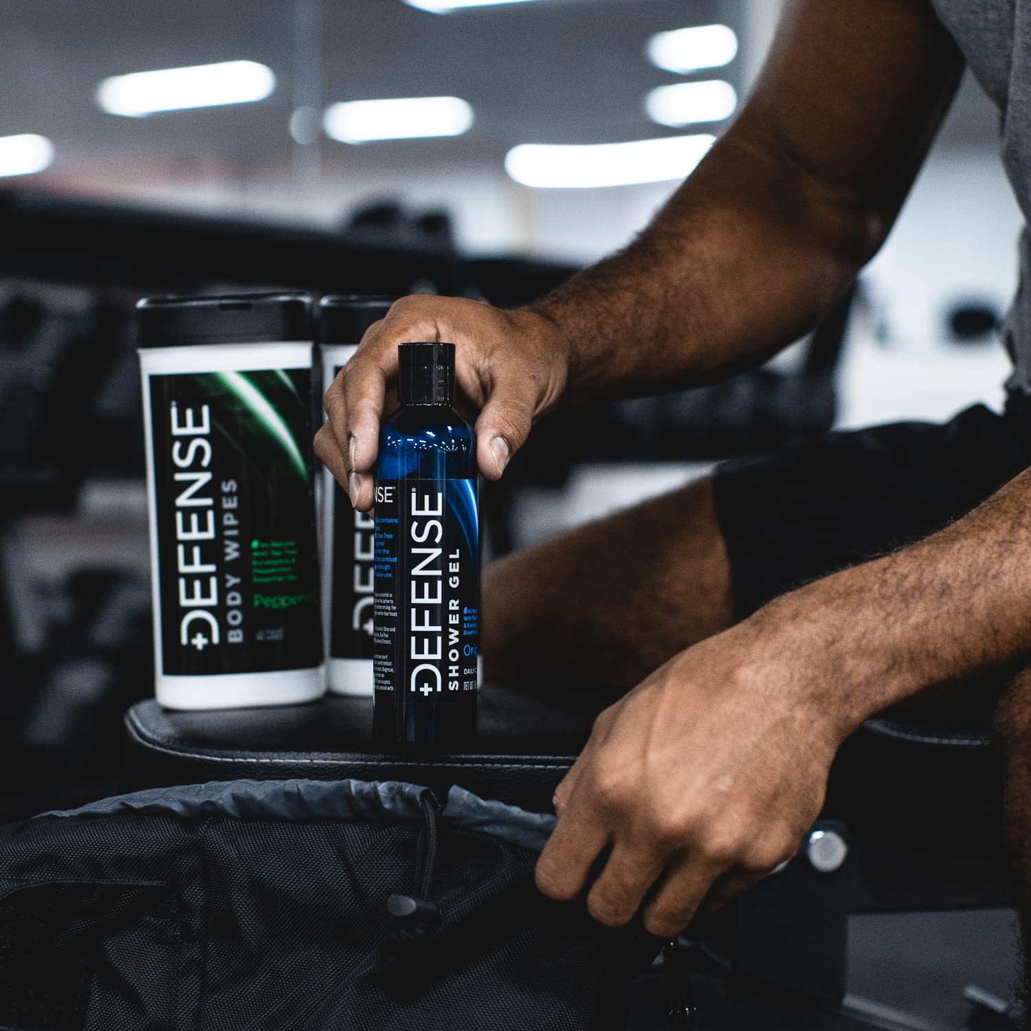 Defense Soap Tea Tree Body Wash – All Natural Organic Shower Soap for Athletes | Odor Control & Skin Health – 8 oz (Pack of 2)