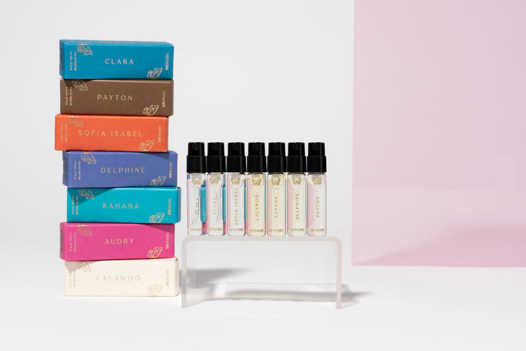 DefineMe Mini Perfume Gift Set – 7 Scents, Travel-Ready & Vegan