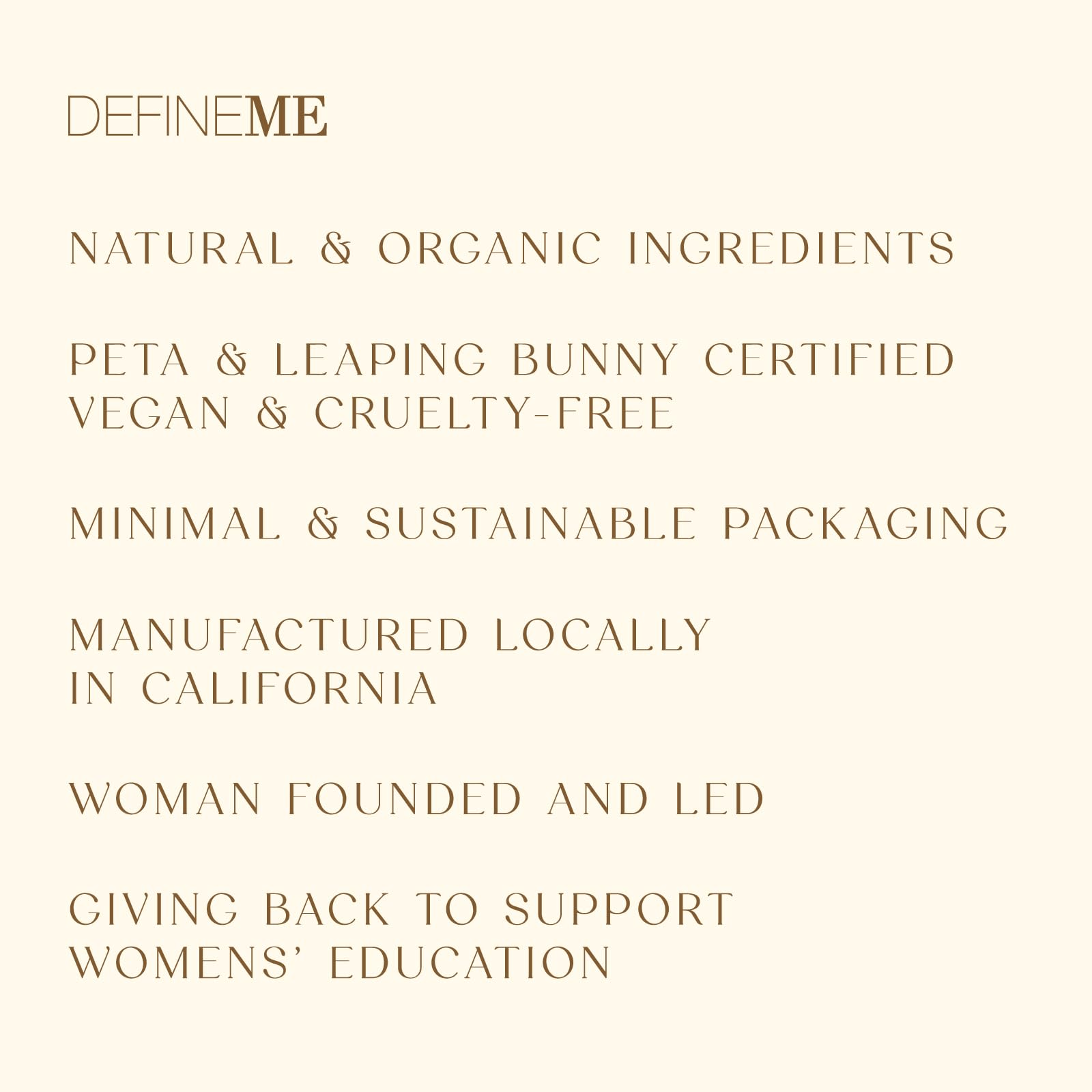 DefineMe Clara Natural Perfume Mist – Travel Size 0.3 fl oz | Purse Spray