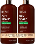 DEL SUR Clarifying Shampoo & Conditioner Set for Oily Scalp – 16 fl oz