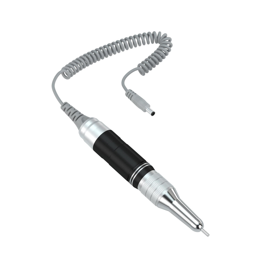 Delanie Replacement Handpiece for Nail Drill – 35000 RPM, White, Lightweight Aluminum, 3/32in Bit Compatible
