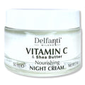 Delfanti-Milano Vitamin C & Shea Butter Night Cream | Nourishing Face & Neck Moisturizer | Made in Italy