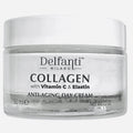 Delfanti-Milano COLLAGEN with Vitamin C & Elastin – Sculpting Day Cream for Face & Neck | Made in Italy