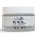 Delfanti-Milano Retinol with Collagen Night Cream – Anti-Aging Face & Neck Moisturizer | Made in Italy | 1.7 oz