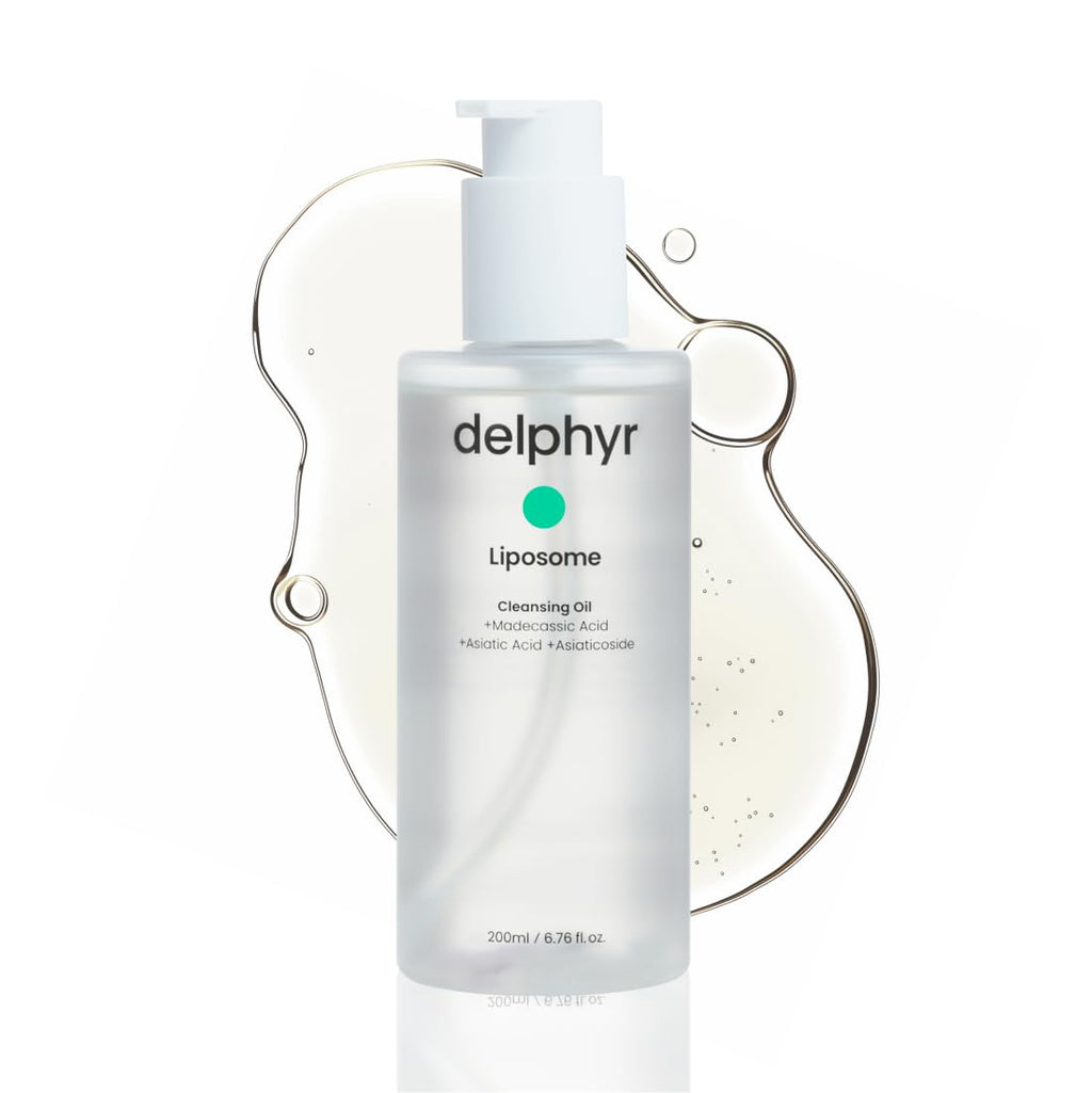 delphyr Liposome Daily Cleansing Oil — Gentle Makeup Remover & Blackhead Care for Sensitive Skin