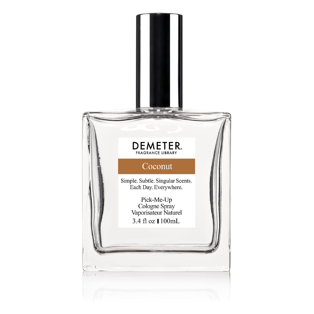 DEMETER Fragrance Library Coconut Cologne Spray 3.4 oz | Fresh Coconut Scent
