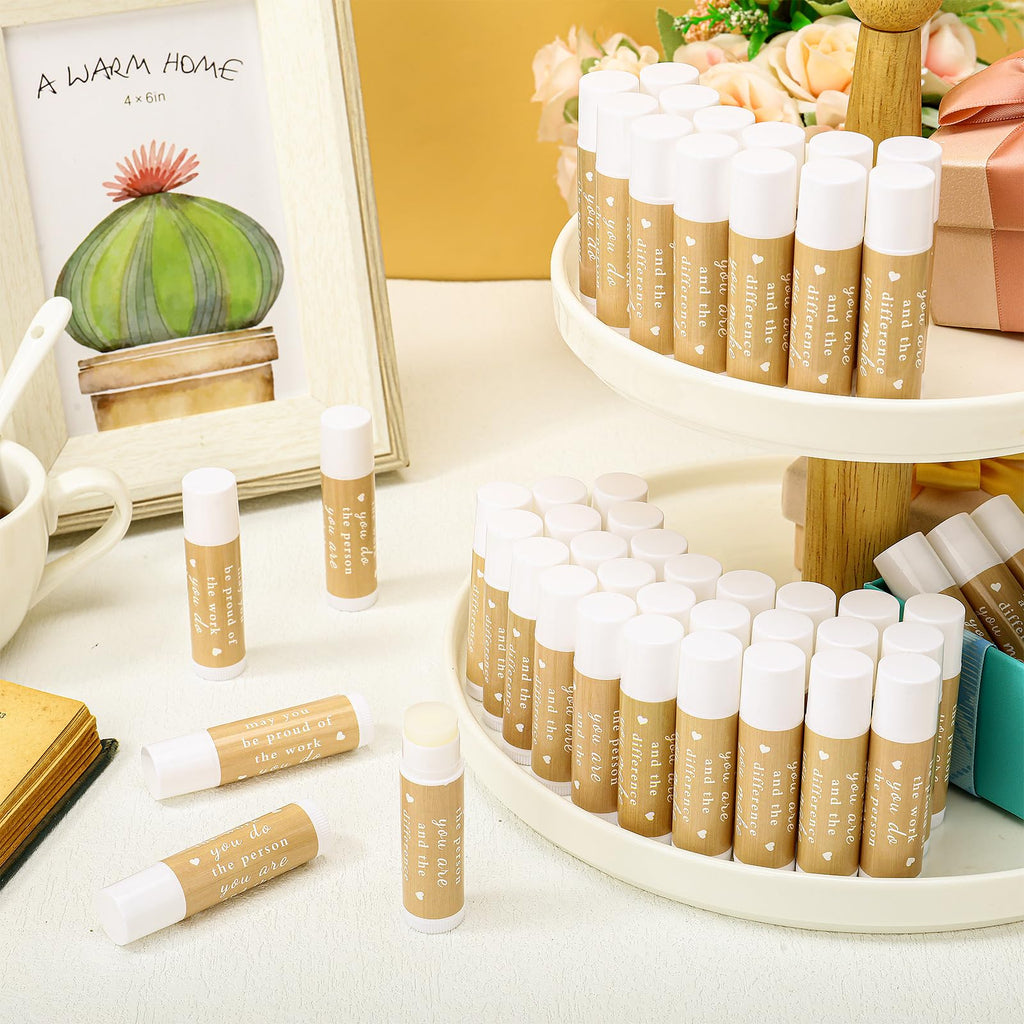 Demissle 100 Pcs Lip Balm You're The Balm Teacher Appreciation Gift – Bulk Lip Balm Favors