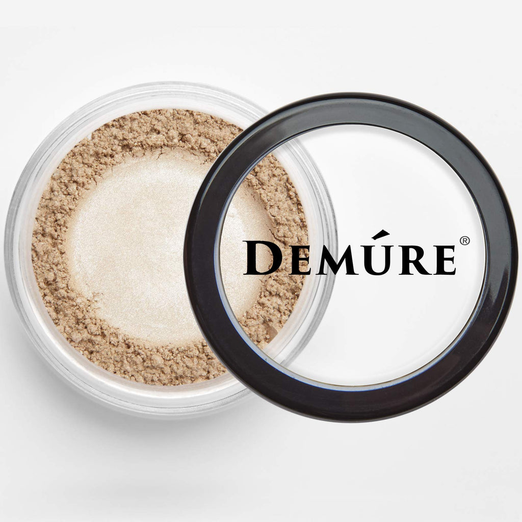 DEMÚRE Mineral Eye Shadow Mocha Ice – Glitter Shimmer Loose Powder