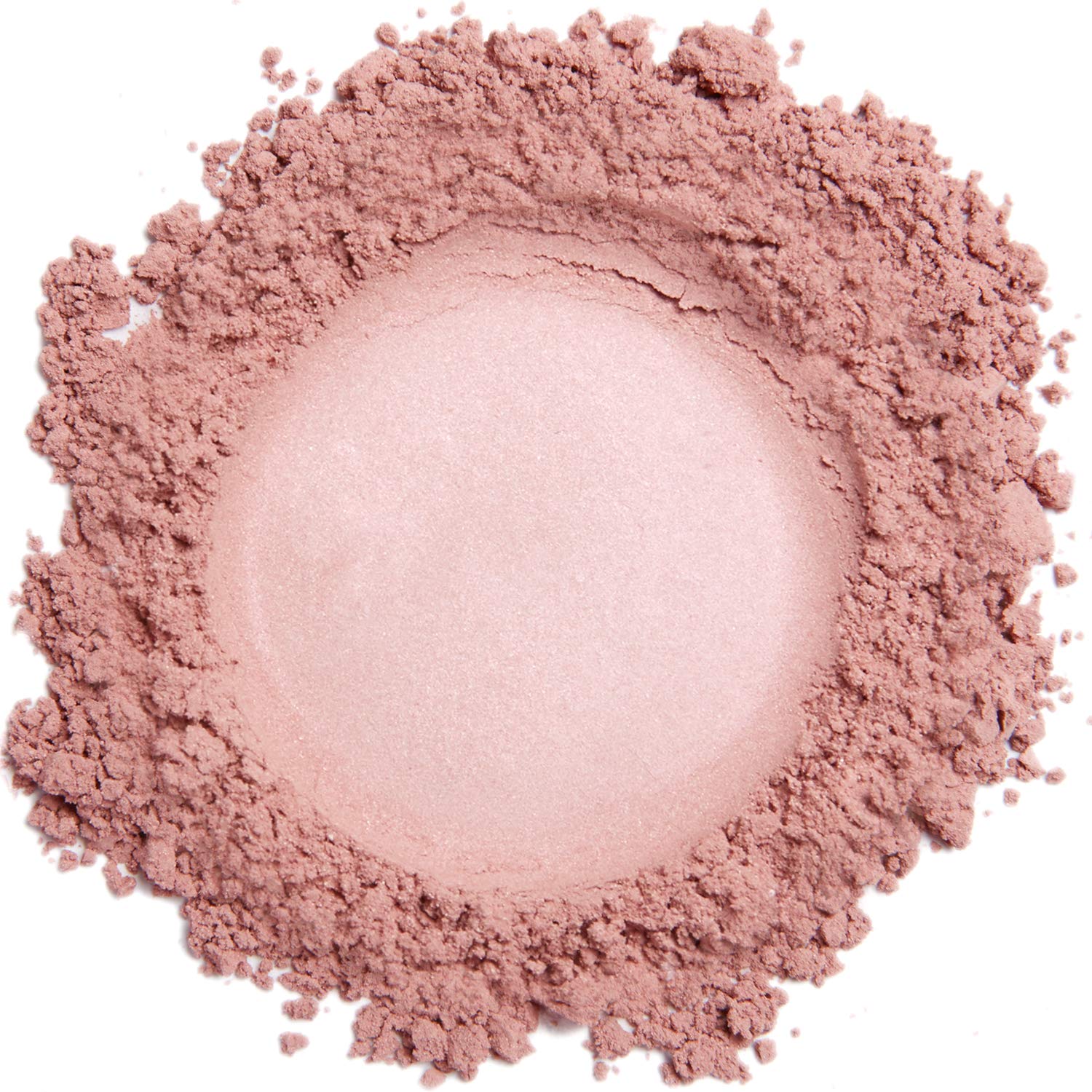 DEMÚRE Mineral Blush Makeup (Hint of Pink) – Loose Powder, Professional Grade, Cruelty-Free