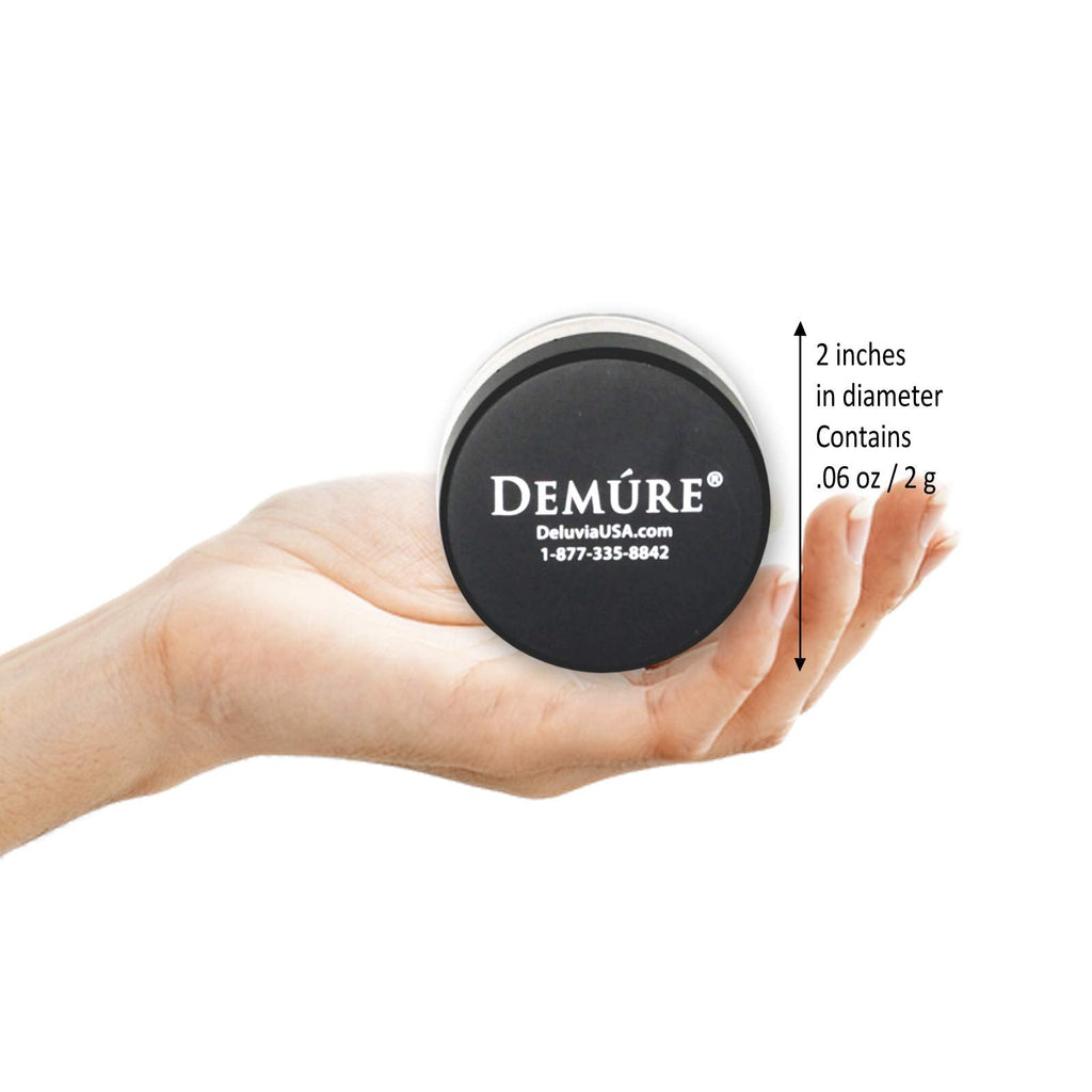 DEMURE Mineral Blush Makeup – Natural Radiance, Loose Powder, 12 Shades, Satin Finish, Cruelty Free