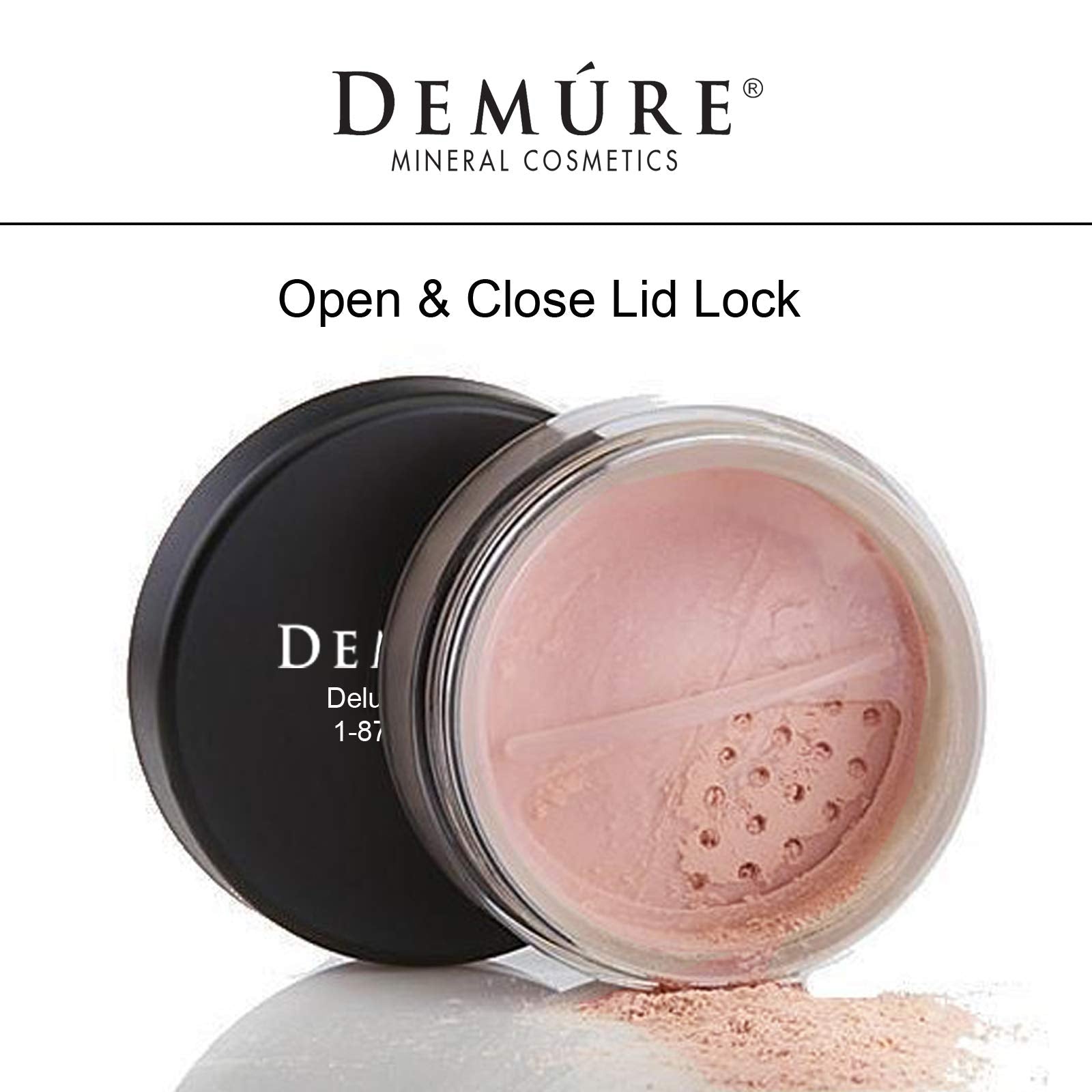 DEMURE Mineral Blush Makeup – Natural Radiance, Loose Powder, 12 Shades, Satin Finish, Cruelty Free