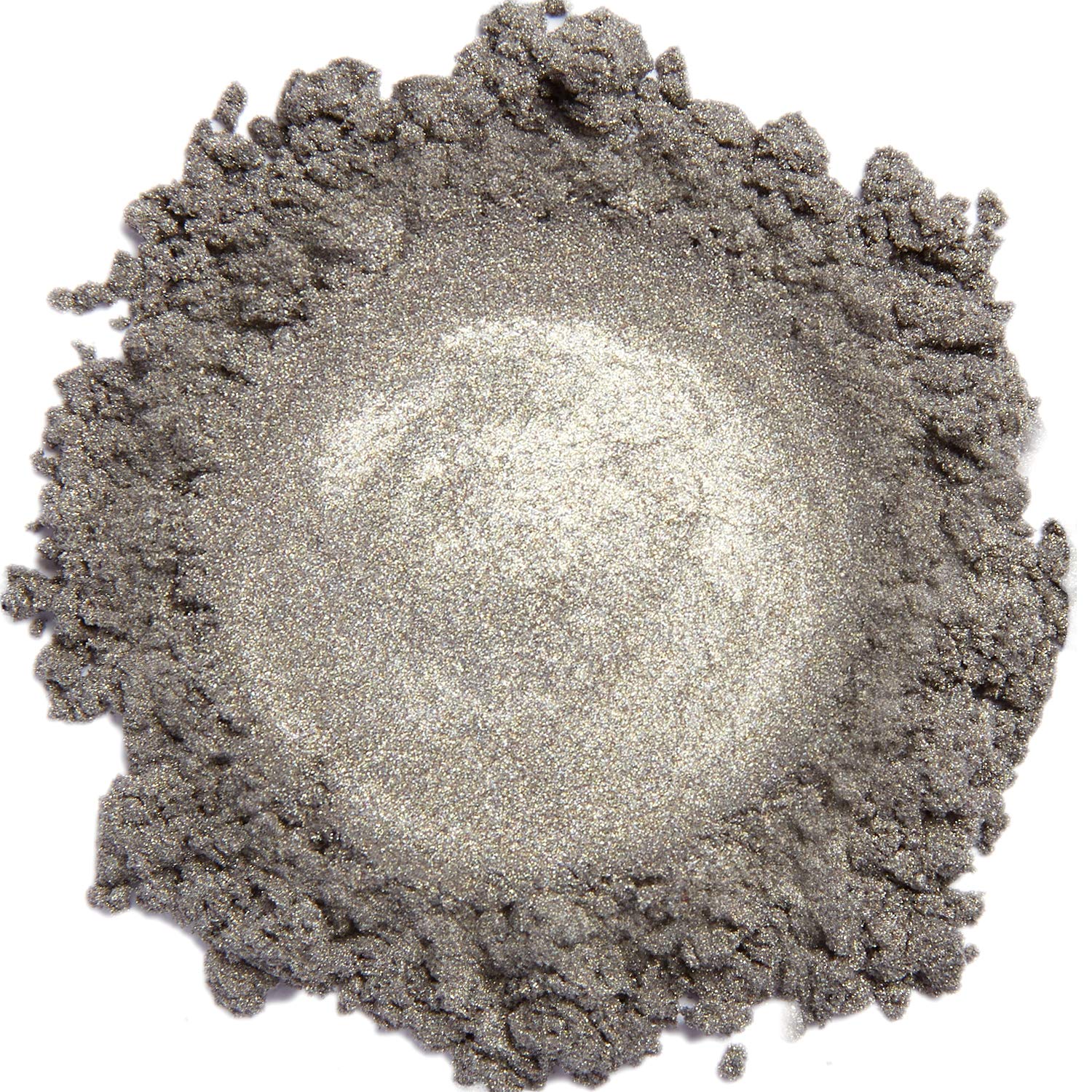 Demure Mineral Eye Shadow Pewter – Shimmer Loose Powder, Natural, Cruelty-Free