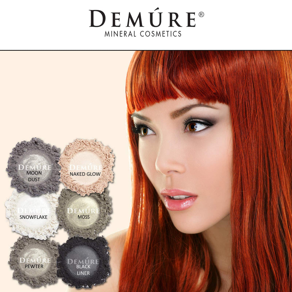 Demure Mineral Eye Shadow Moss – Shimmer Glitter Eyeshadow (Loose Powder)