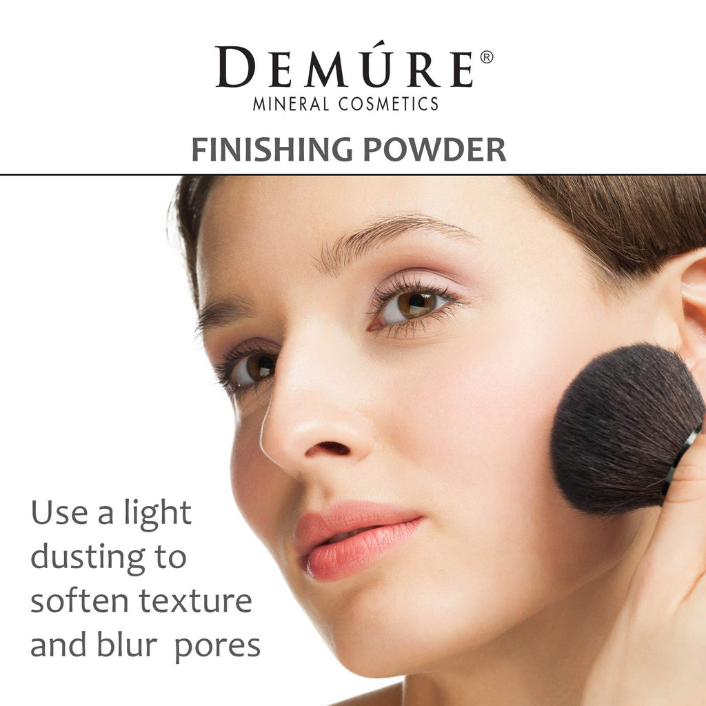 DEMÚRE Mineral Finishing Powder – Loose Setting Powder for Lasting Makeup