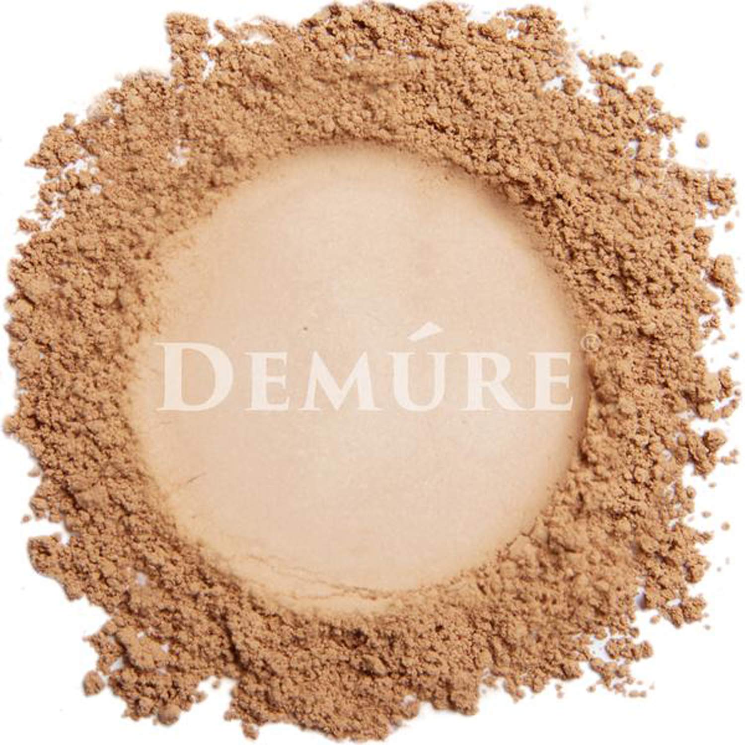 DEMÚRE Demure Mineral Finishing Powder in Tan | Loose Setting Powder for Lasting Makeup