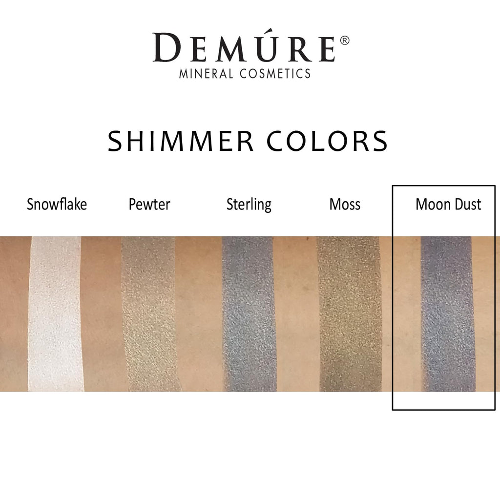 DEMÚRE Moon Dust Mineral Eye Shadow – 33 Shimmer Shades