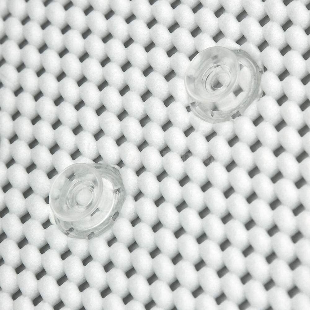 Dependable Industries inc. Essentials Luxurious Memory Foam Spa Bath Pillow – Pack of 2 with 8 Suction Cups