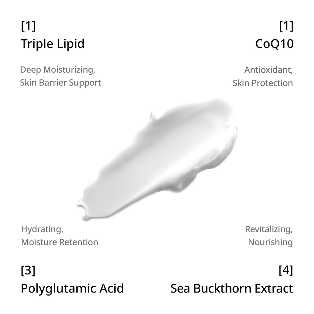 Depology Triple Lipid+Q10 Facial Moisturizer | Lightweight Hydration for All Skin Types | 1.69 fl oz