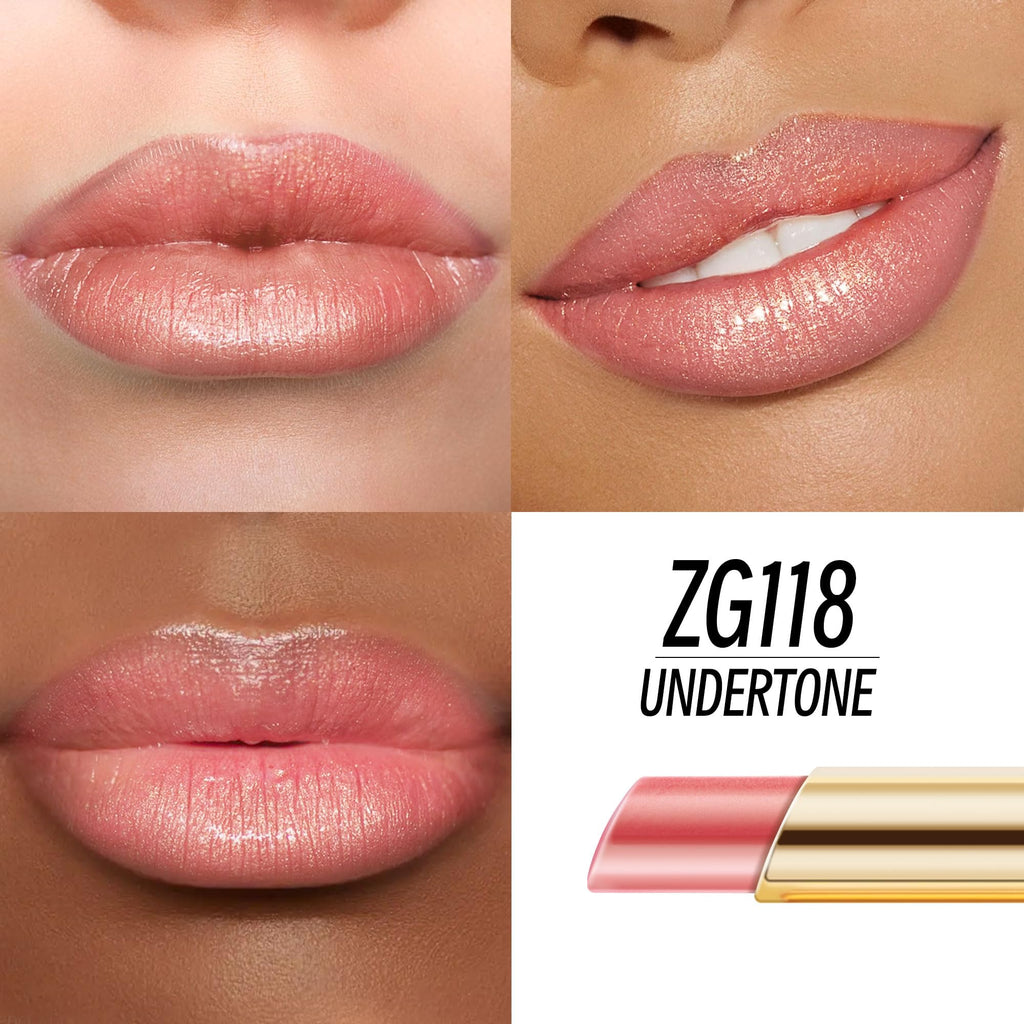 Depuplum Lipstick Set DM108/111/118 – Red, Brown & Nude Hydrating Shimmer Lip Gloss