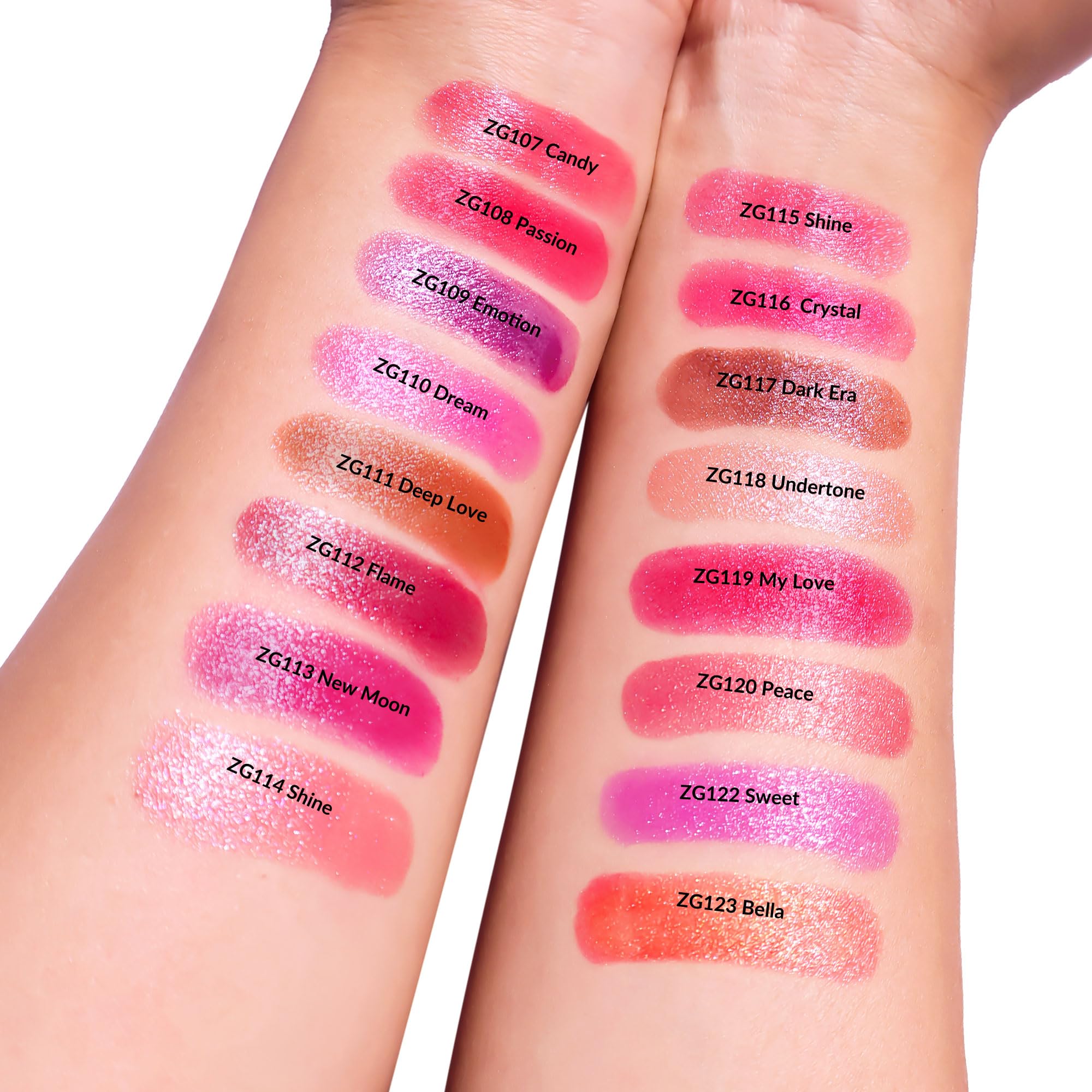 Depuplum Red Mulberry Nude Lipstick Set – Hydrating, Shimmer Lip Balm & Cruelty-Free Gloss (DM108/109/118)