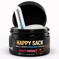 Derm Dude Happy Sack Ball Deodorant & Comfort Cream for Men – Aluminum-Free Odor & Sweat Defense, 2oz (Sweet Whiskey)
