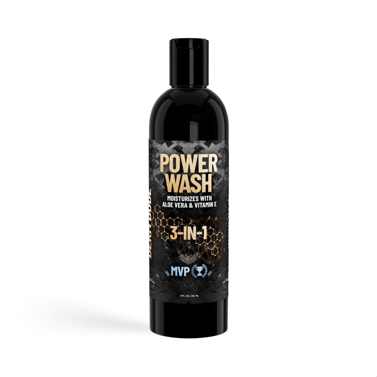 Derm Dude 3-in-1 Body Wash for Men | Shampoo, Conditioner & Body Cleanser | MVP Scent | 8oz