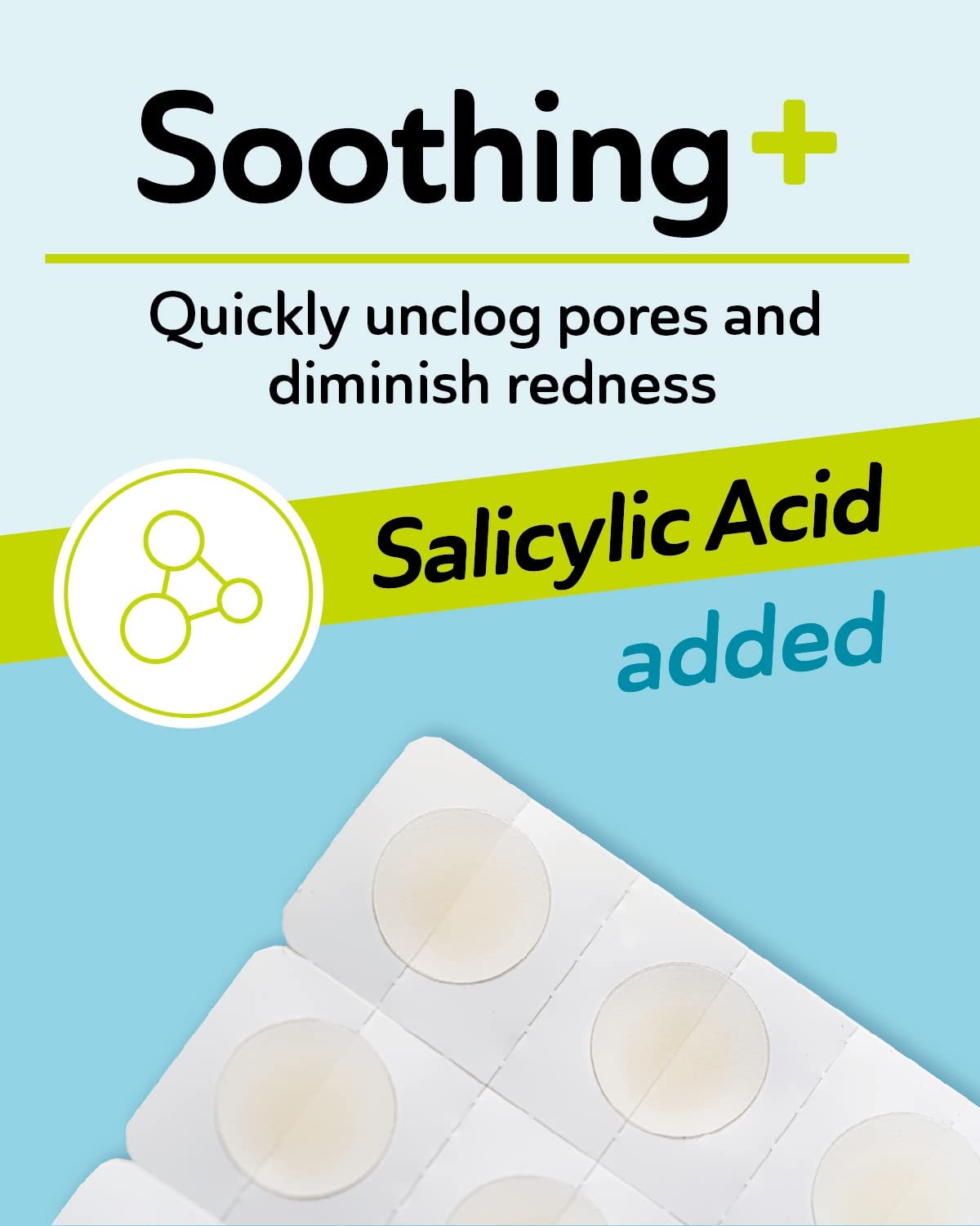 DERMA ANGEL Invisible Salicylic Acid Pimple Patches – Clear, Ultra-Thin Acne Patches for Face (Two Sizes)