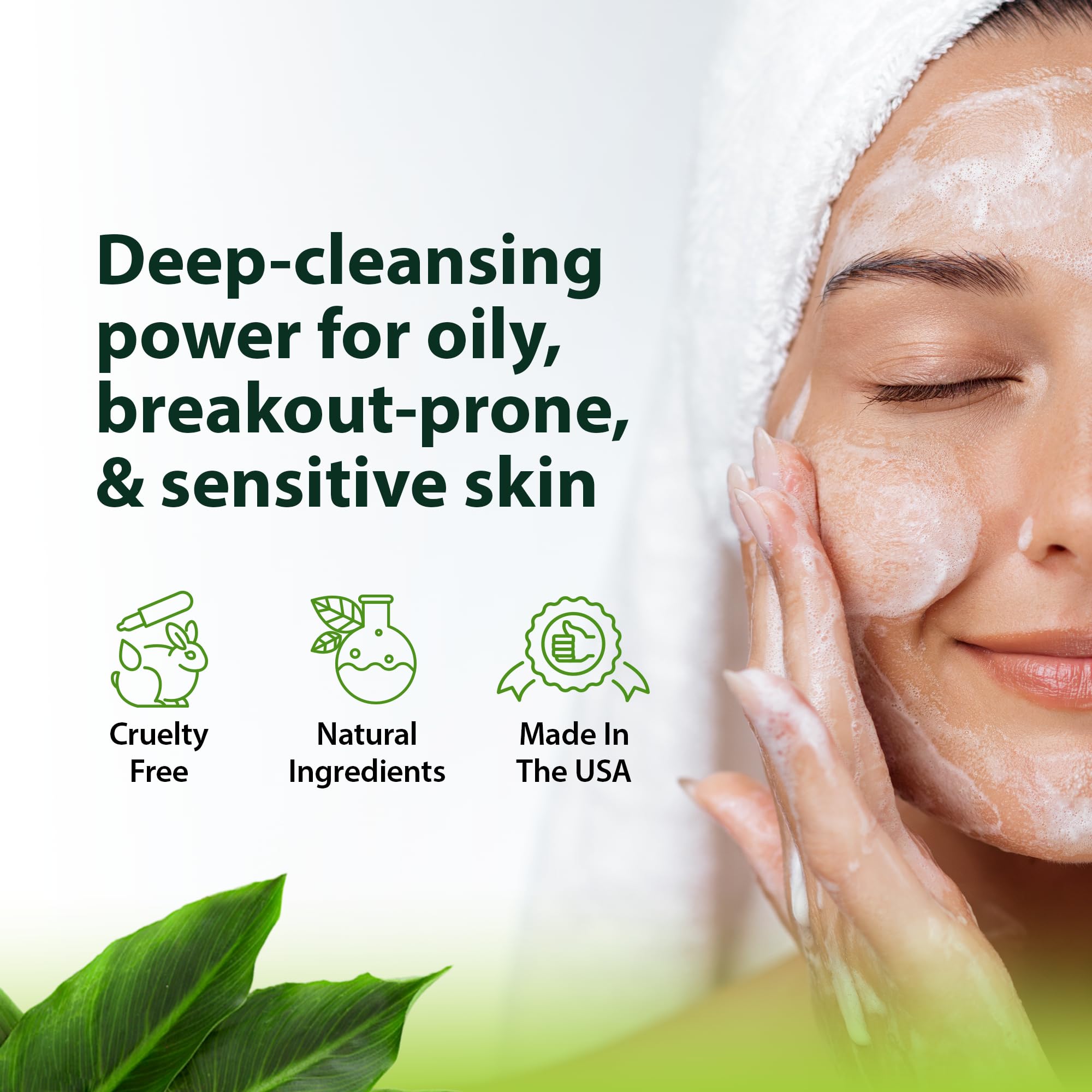 Derma-Nu Gentle Face Wash – Hydrating Cleanser for Sensitive & Oily Skin