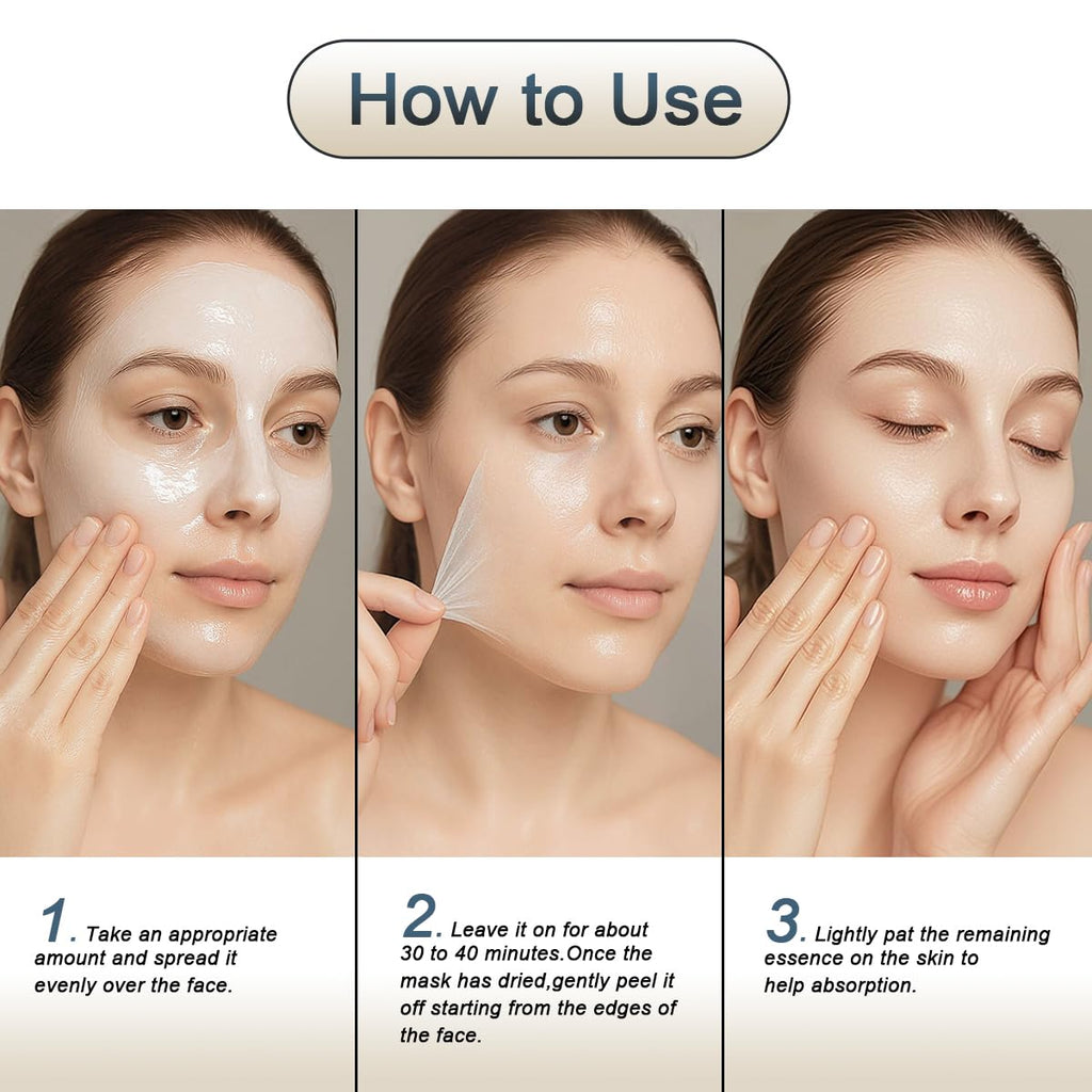 Dermabell Wrapping Mask Collagen Overnight Peel – Hydrating Melting Facial Mask, 70 g / 2.53 oz