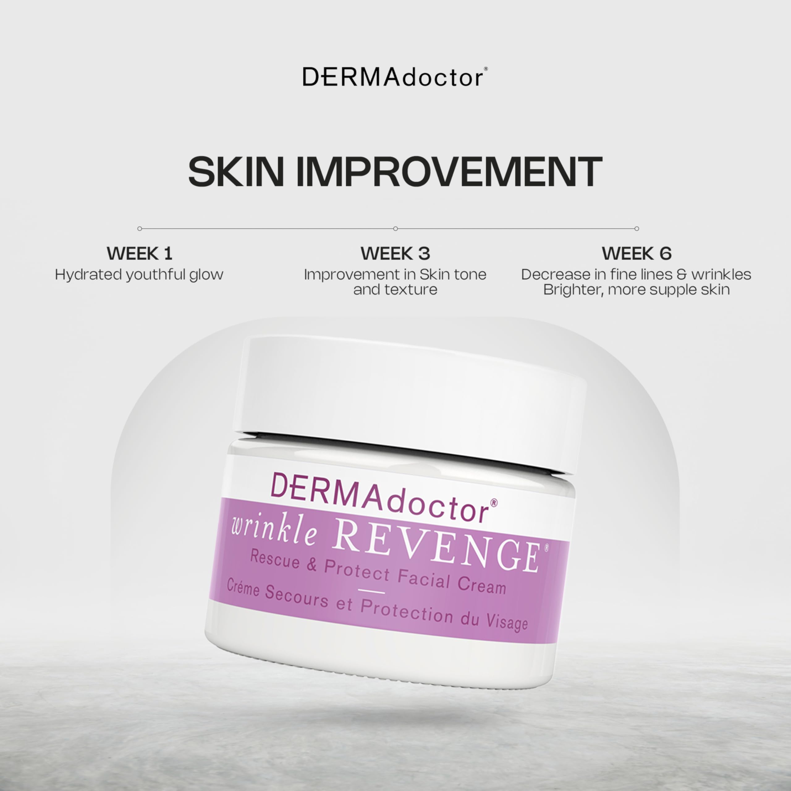 DERMAdoctor Face Cream – Anti-Aging Peptide Moisturizer with Ceramide & Squalane (1.7 oz)
