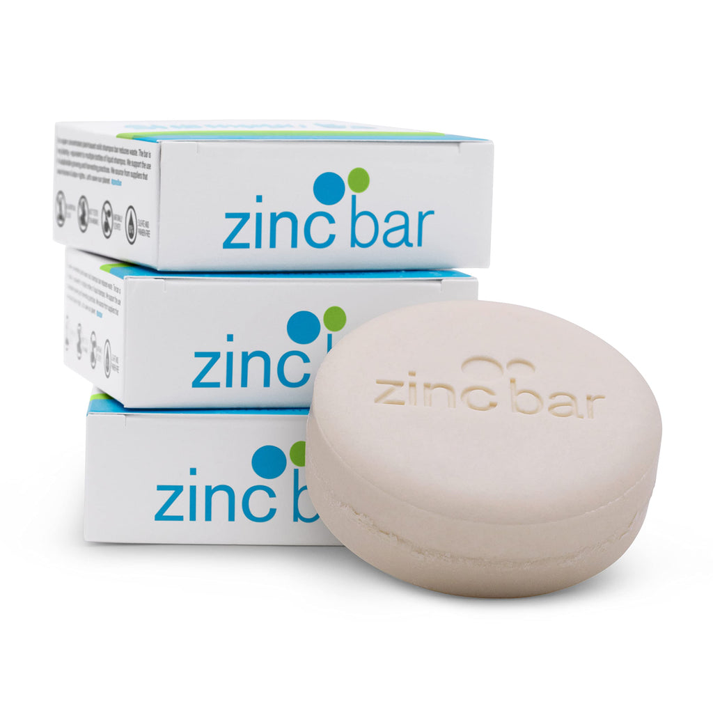 DermaHarmony 2% Pyrithione Zinc Shampoo Bar with Peppermint – Dandruff & Seborrheic Dermatitis (Pack of 2, 4 oz each)