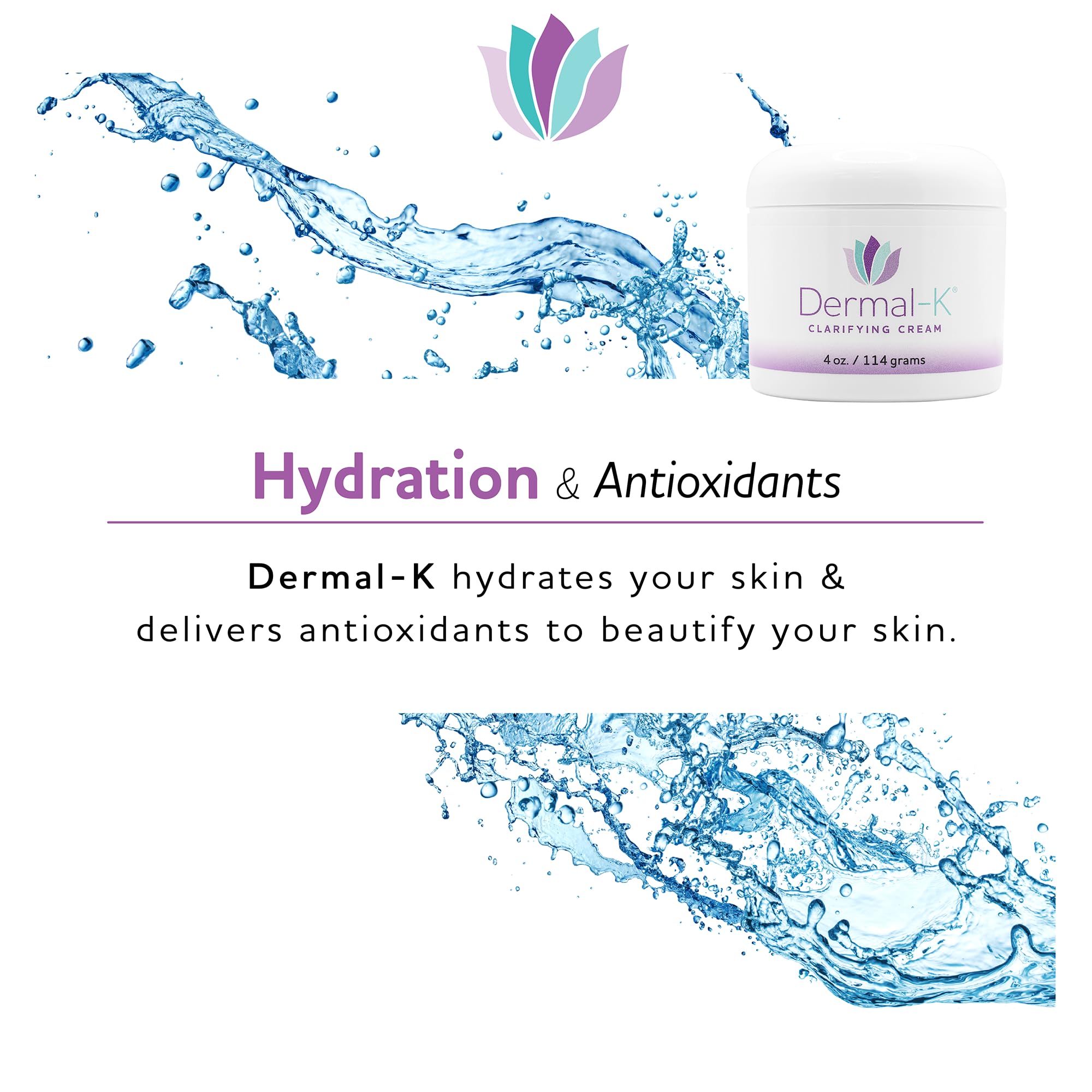Dermal-K Vitamin K Cream 4oz – Hydrating Antioxidant Skin Care (Paraben-Free)