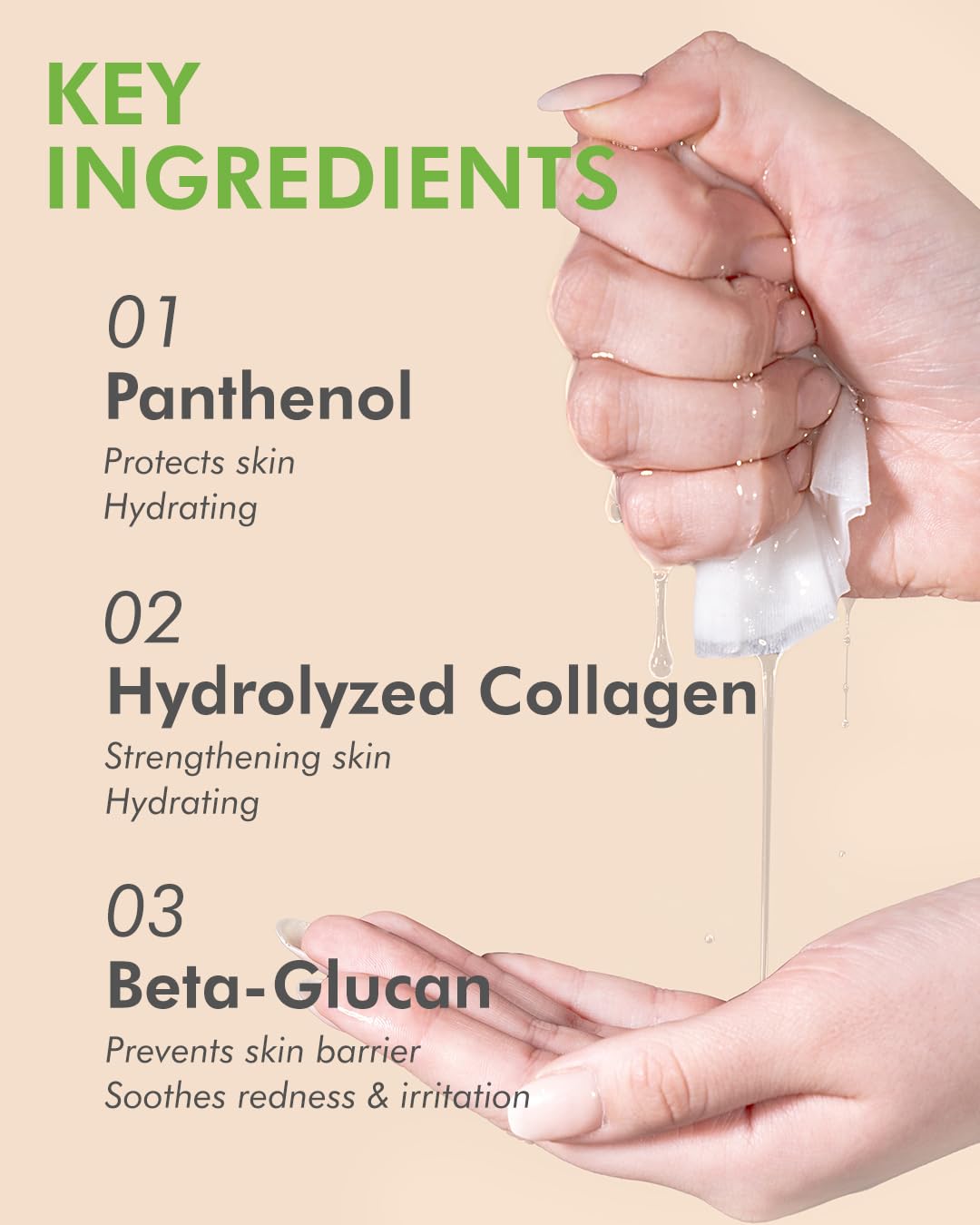 DERMAL Cucumber Collagen Essence Facial Mask Sheet 23g Pack of 10 – Soothing & Moisturizing