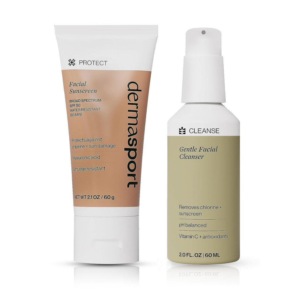 Dermasport SPF 50 Sunscreen & Gentle Cleanser for Athletes