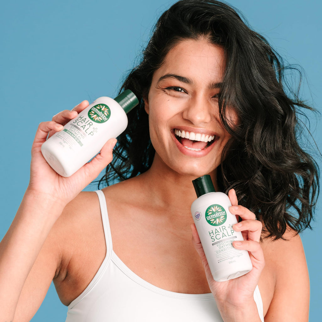 DermaVeen Oatmeal Conditioner 1 Litre – Hydrating, Gentle, Fragrance-Free for Sensitive Scalp