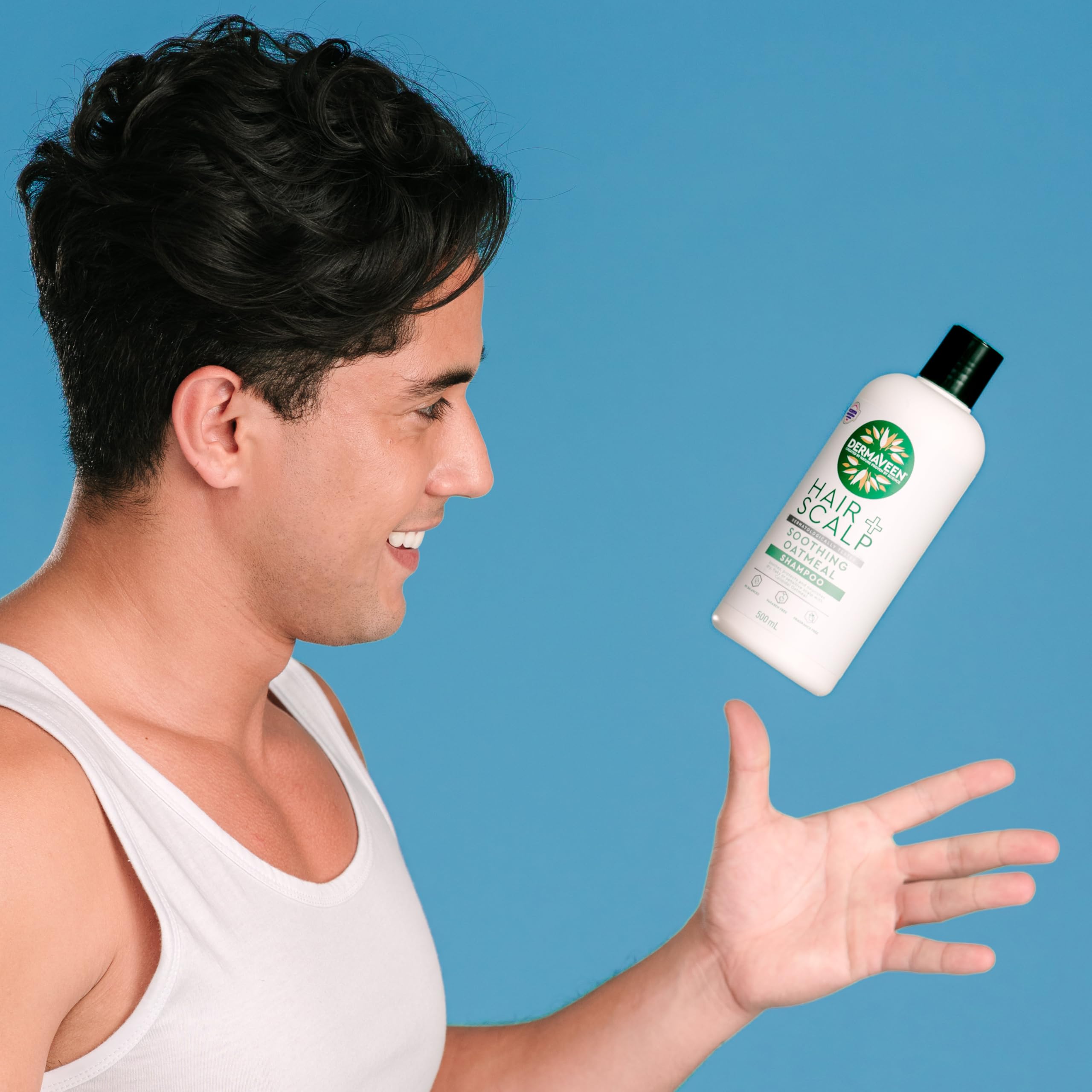 Dermaveen Oatmeal Shampoo 500ml | Gentle, Soothing Hair and Scalp Care