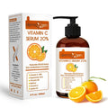 DERMAXGEN Organic 20% Vitamin C Serum for Face – Hyaluronic Acid & Vitamin E – Brightening & Hydration – 8 fl oz