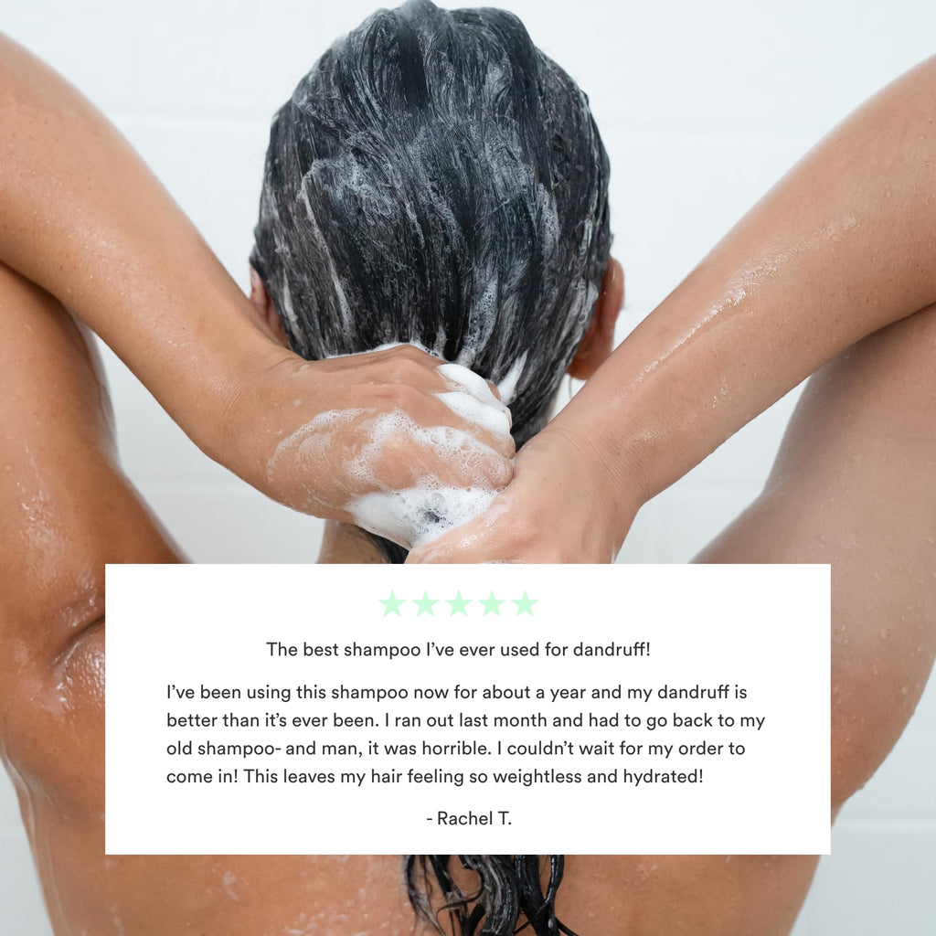 Dermazen Cleansing Scalp Therapy Shampoo — Oil-Free Formula to Reduce Flakes, Soothe Itching, and Nourish Scalp