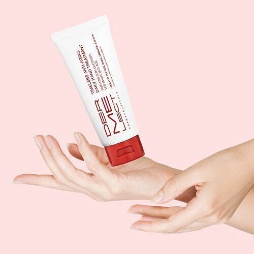 Dermelect Timeless Anti-Aging Daily Hand Treatment – Peptides, Hyaluronic Acid & Hydration