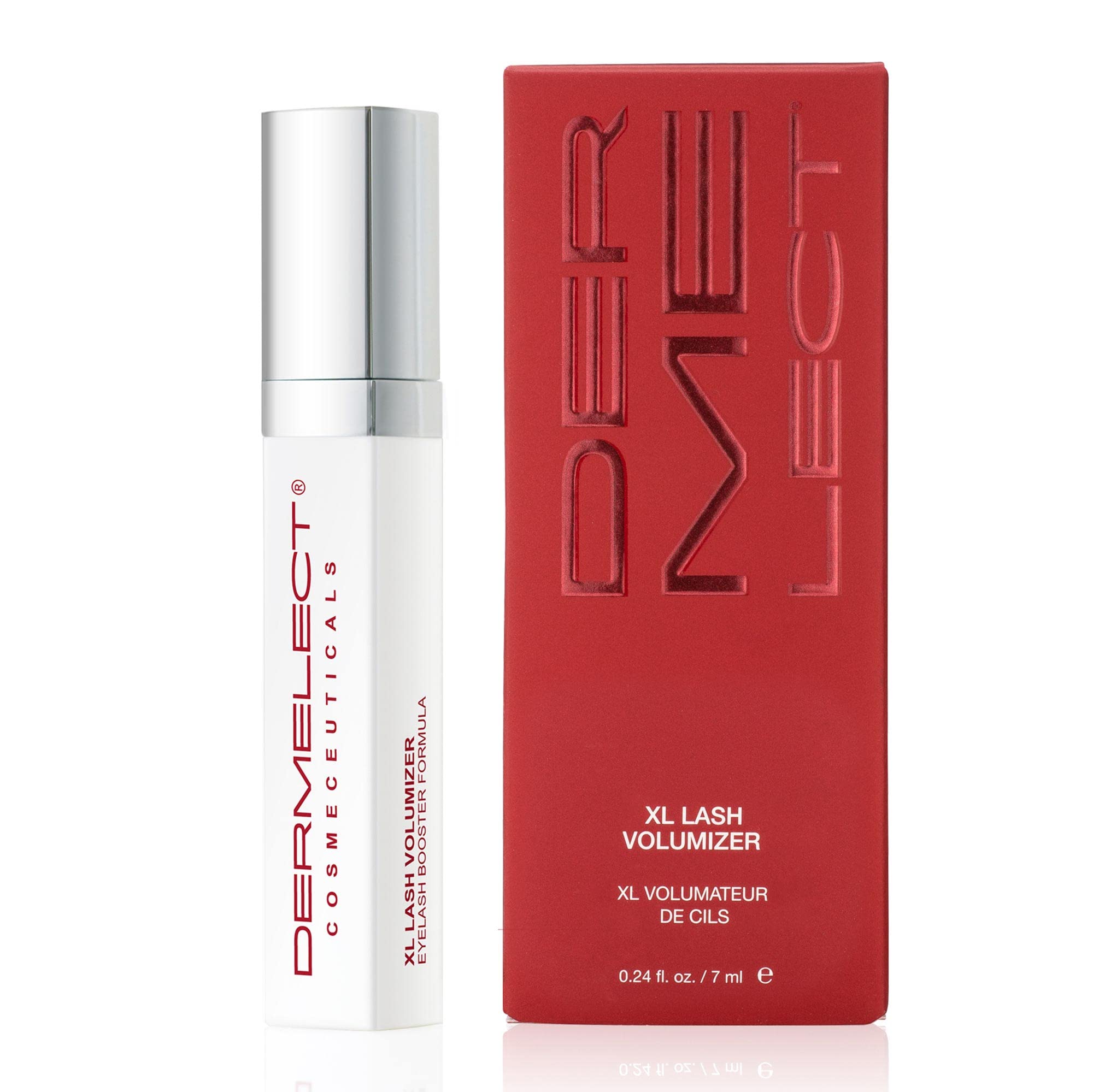 Dermelect XL Lash Volumizer – Peptide Serum for Lashes & Brows, 0.24 oz
