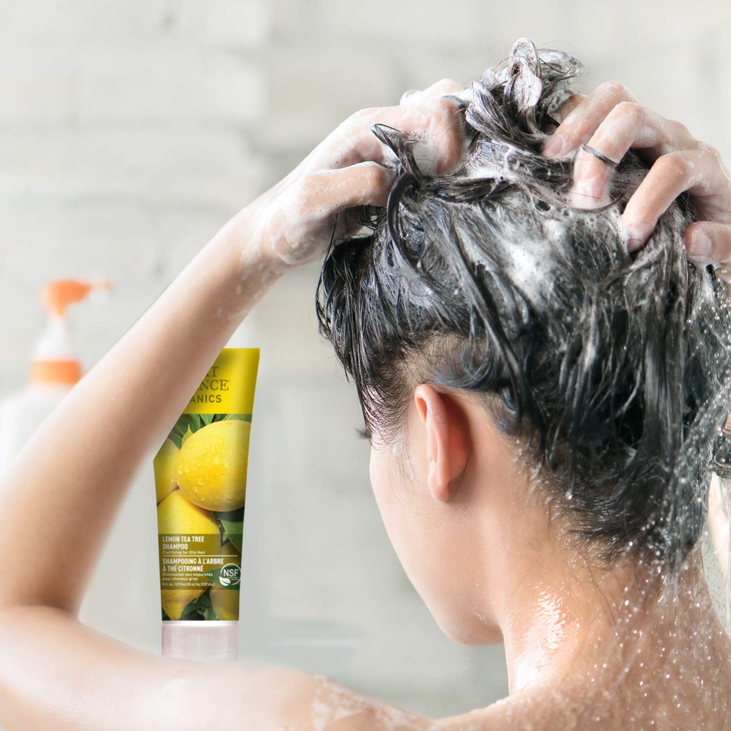 Desert Essence Lemon Tea Tree Shampoo & Conditioner Bundle – 8 oz Each