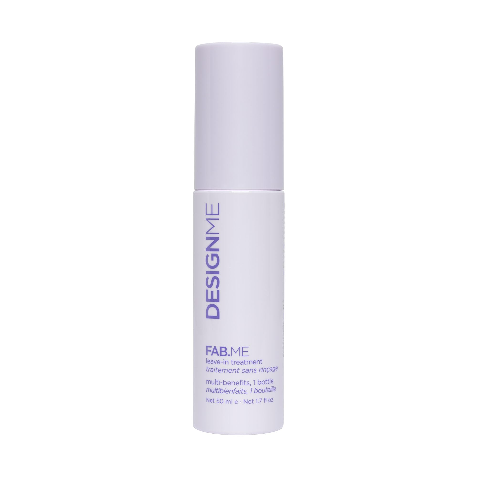 FAB.ME Leave-In Conditioner Spray by Design.Me – Shine, Detangle, Frizz Control, UV & Heat Protection, Color Safe (230 ml)