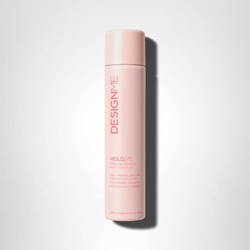HOLD.ME Three-Way Hairspray by DESIGNME | Light, Medium & High Hold in 1 Can | 9.5 oz