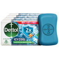 Dettol Intense Cool Bathing Soap Bar with Menthol – 75g | Buy 3 Get 1 Free