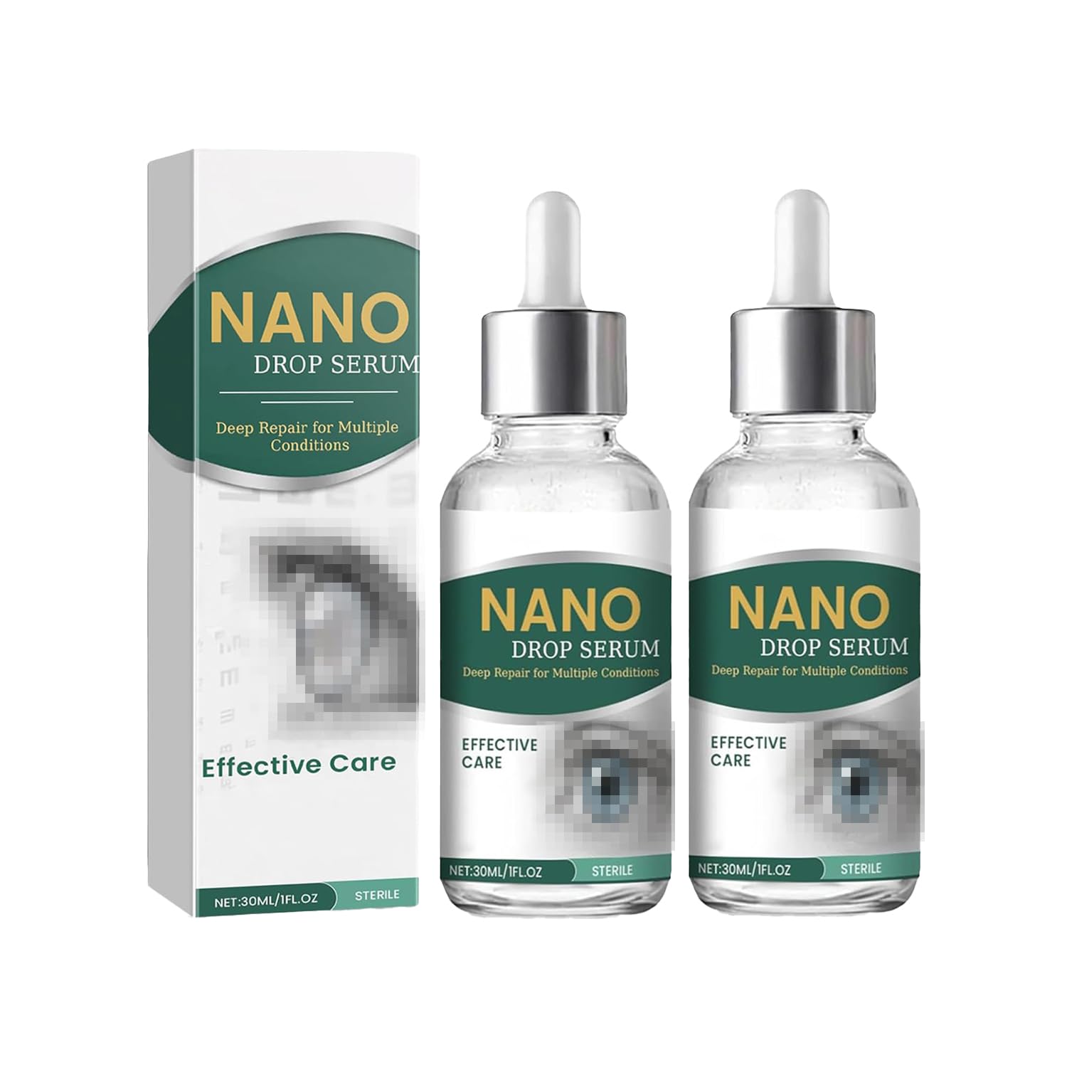 Deuiosna Optifusion Drops – Herbionyx Nano Serum with Lutein and Vitamins C & E (2 pcs)
