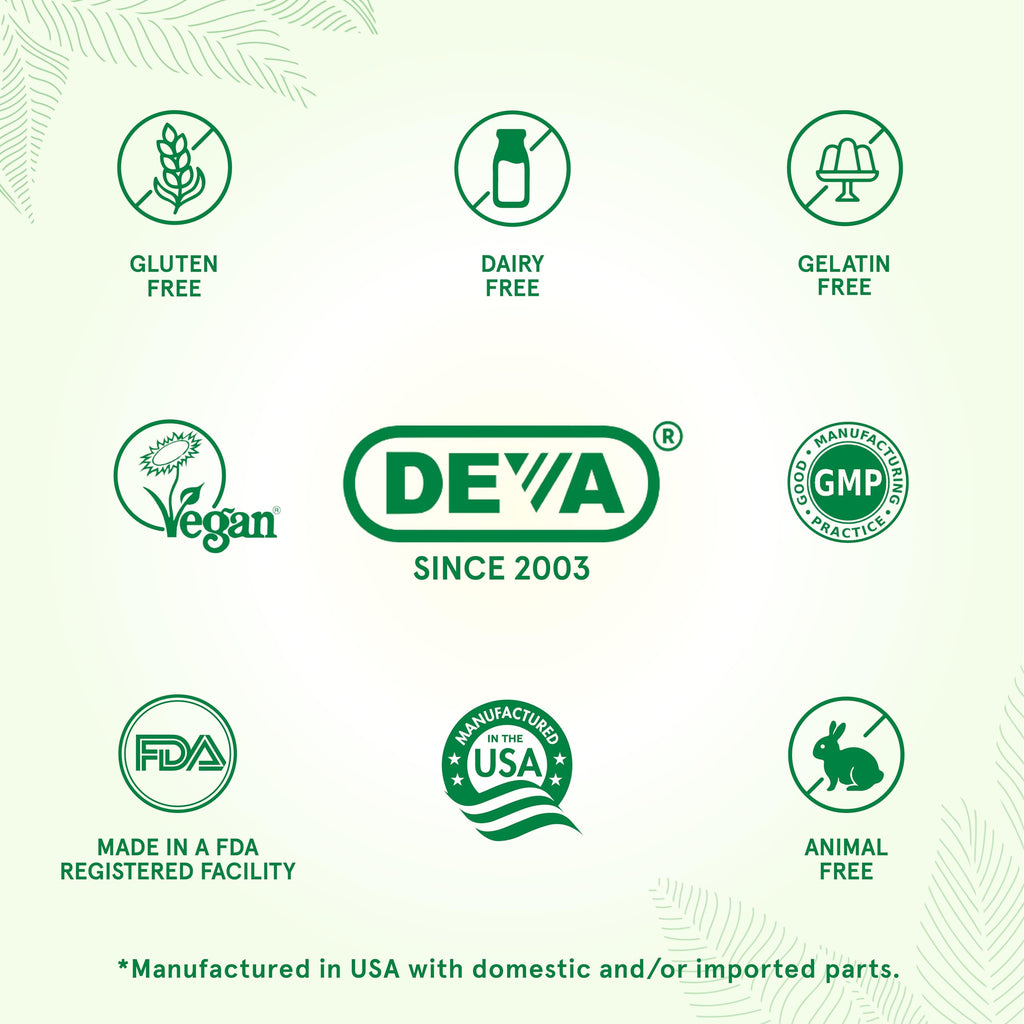 DEVA Vegan Black Cumin Seed Oil – Cold-Pressed, Unrefined, 90 Vegan Capsules