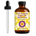 dève herbes Argan Oil (Moroccan) with Glass Dropper – Cold-Pressed, Pure Carrier for Hair, Skin & Massage | 120ml