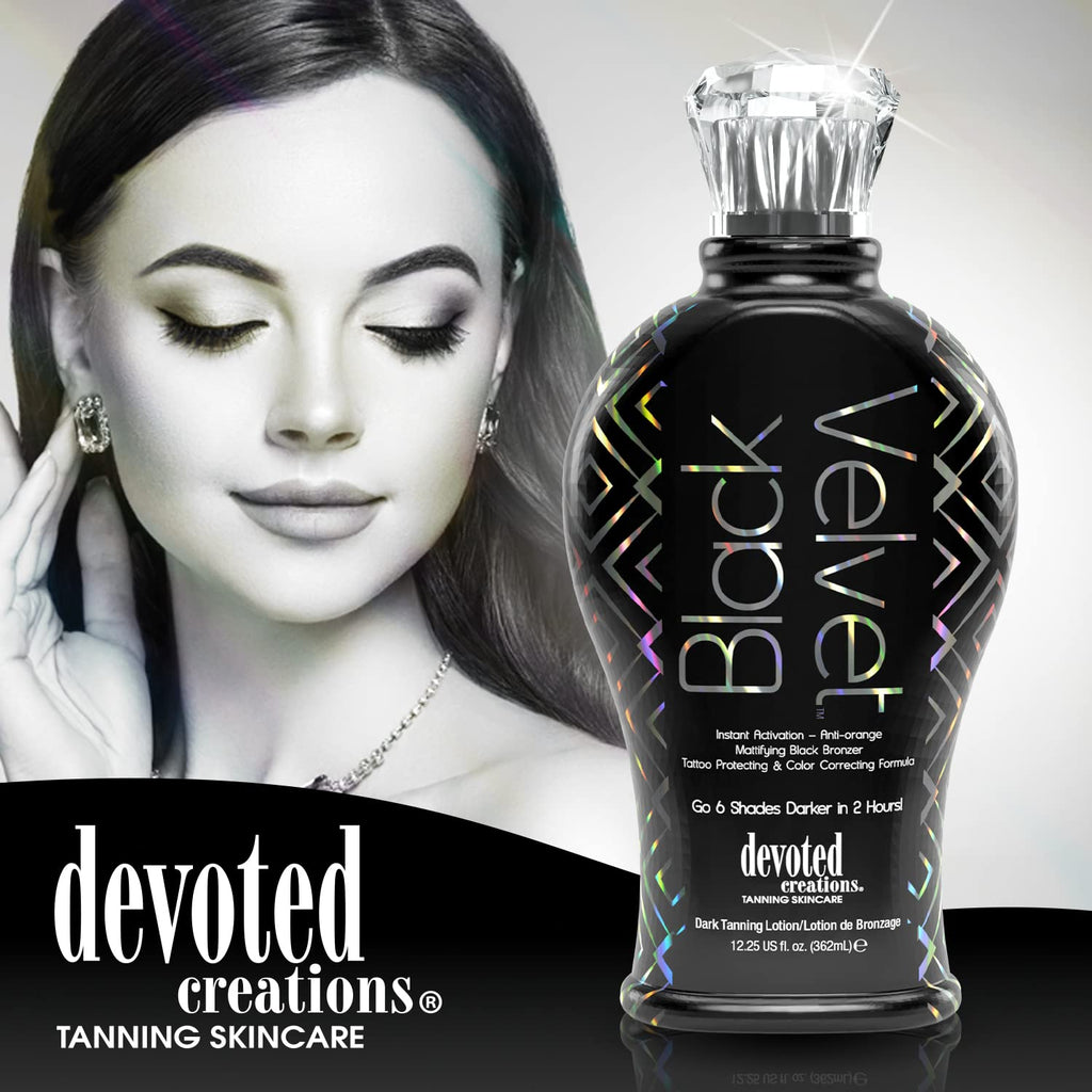 Devoted Creations Black Velvet Anti-Orange Mattifying Black Bronzer – 12.25 oz