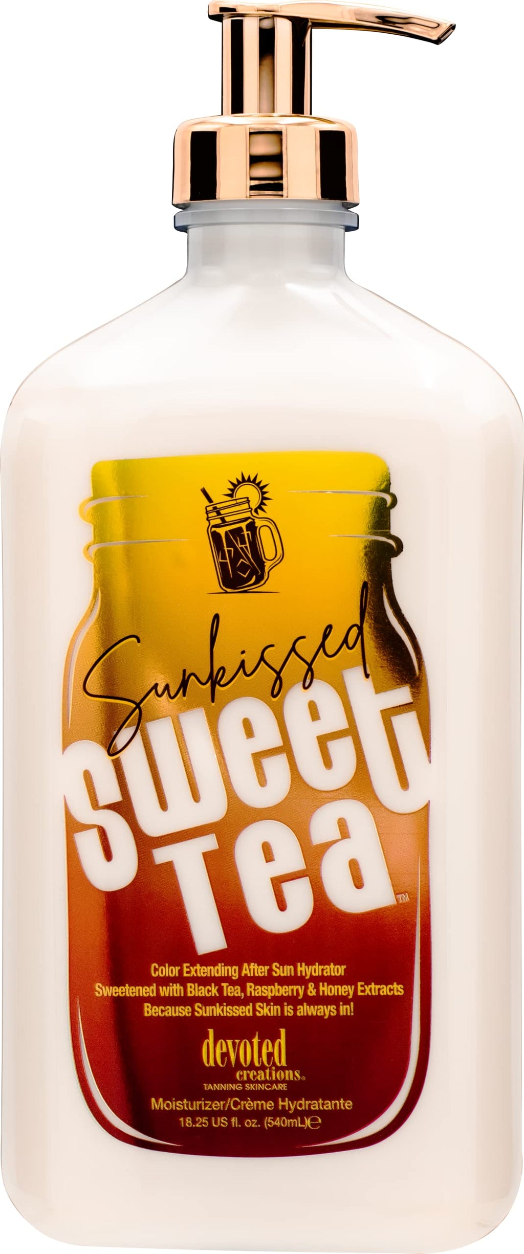 Devoted Creations Sunkissed Sweet Tea Color Extending & Building Moisturizer 18.25oz